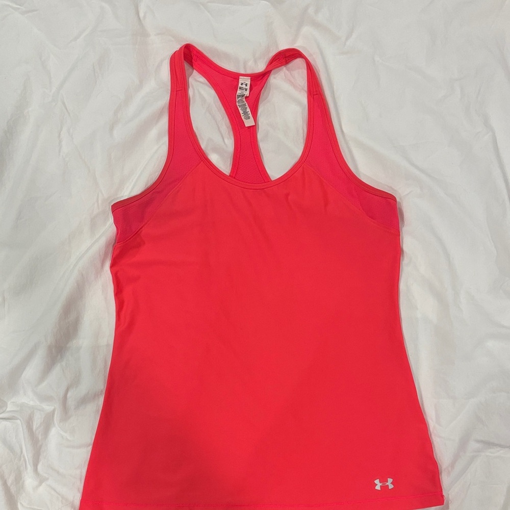 Under Armour Neon Pink Athletic Tank